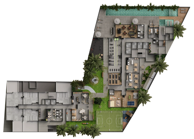 Apartamento, 1 quarto, 32 m² - Foto 2