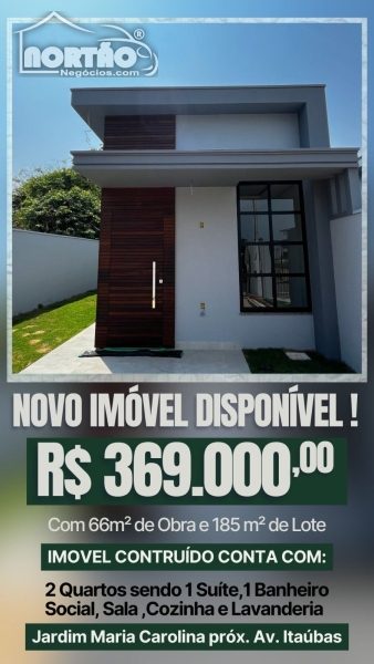 Casa, 3 quartos, 66 m² - Foto 1