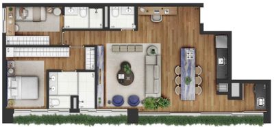 Apartamento, 3 quartos, 125 m² - Foto 5