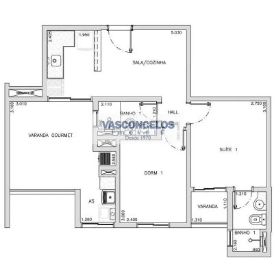 Apartamento, 2 quartos, 57 m² - Foto 3