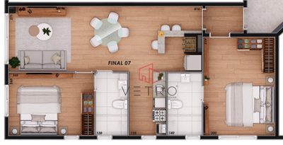 Apartamento, 2 quartos, 110 m² - Foto 4