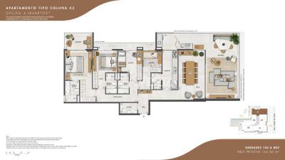 Apartamento, 4 quartos, 167 m² - Foto 1