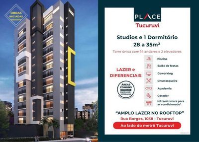 Apartamento, 1 quarto, 38 m² - Foto 3