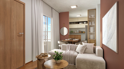 Apartamento, 2 quartos, 40 m² - Foto 2