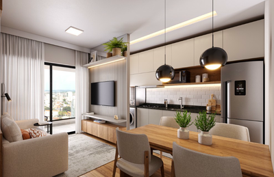 Apartamento, 2 quartos, 52 m² - Foto 4