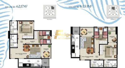 Apartamento, 2 quartos, 60 m² - Foto 3