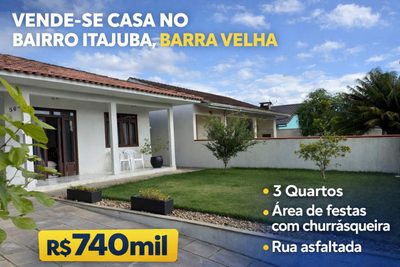 Casa, 3 quartos - Foto 1