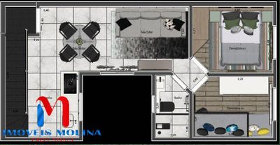 Cobertura, 2 quartos, 90 m² - Foto 2