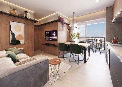 Apartamento, 2 quartos, 37 m² - Foto 4