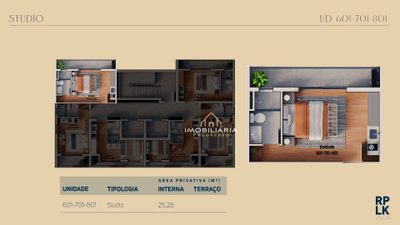 Kitnet-Studio, 25 m² - Foto 3