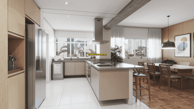 Apartamento, 3 quartos, 122 m² - Foto 1