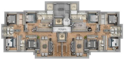 Cobertura, 4 quartos, 296 m² - Foto 5