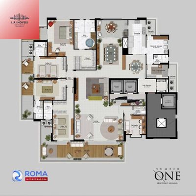 Apartamento, 4 quartos, 400 m² - Foto 4