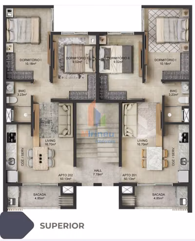 Apartamento, 2 quartos, 59 m² - Foto 5