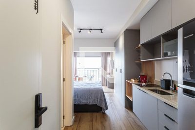 Kitnet-Studio, 27 m² - Foto 1
