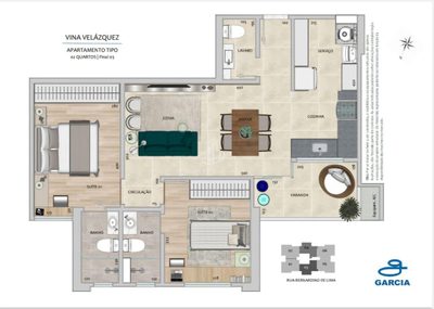 Apartamento, 2 quartos - Foto 2
