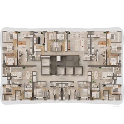 Apartamento, 2 quartos, 75 m² - Foto 1