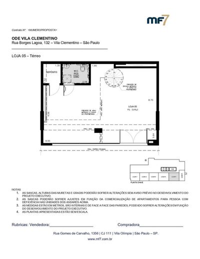 Loja-Salão, 61 m² - Foto 3