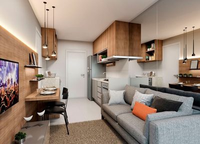 Apartamento, 1 quarto, 31 m² - Foto 2