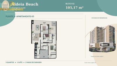 Apartamento, 3 quartos, 105 m² - Foto 2