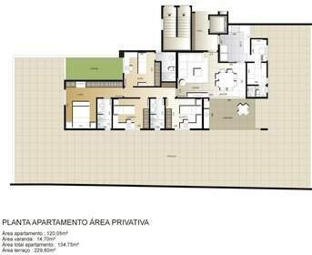 Apartamento, 4 quartos, 133 m² - Foto 1
