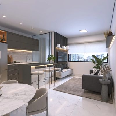 Apartamento, 1 quarto, 43 m² - Foto 4