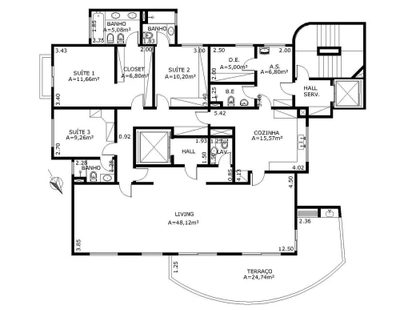 Apartamento, 4 quartos, 180 m² - Foto 2