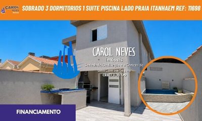 Sobrado, 3 quartos, 100 m² - Foto 1