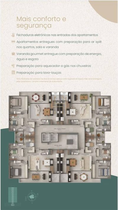 Apartamento, 3 quartos, 130 m² - Foto 2