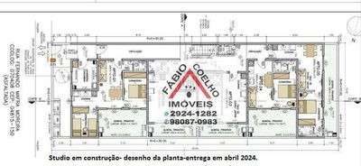 Kitnet-Studio, 43 m² - Foto 1
