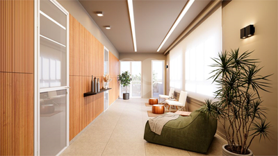 Apartamento, 1 quarto, 29 m² - Foto 3