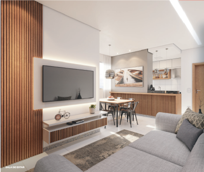 Apartamento, 2 quartos, 61 m² - Foto 1