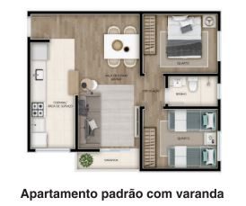 Apartamento, 2 quartos, 51 m² - Foto 5
