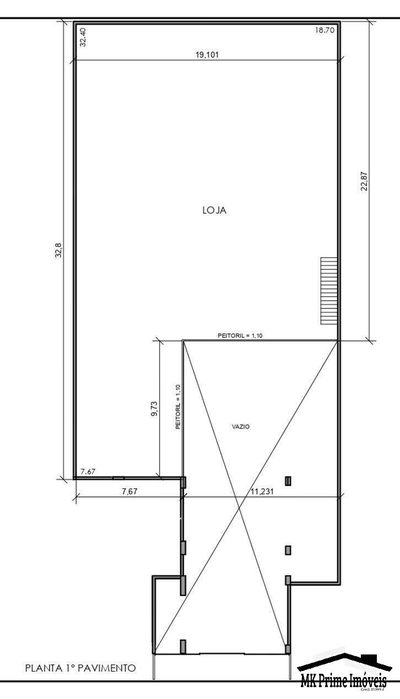 Loja-Salão, 1330 m² - Foto 2