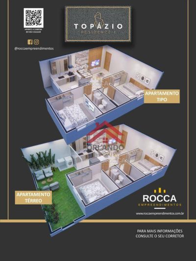 Apartamento, 2 quartos, 48 m² - Foto 2
