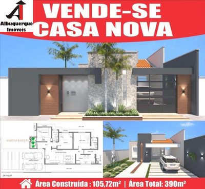 Casa, 3 quartos, 106 m² - Foto 2