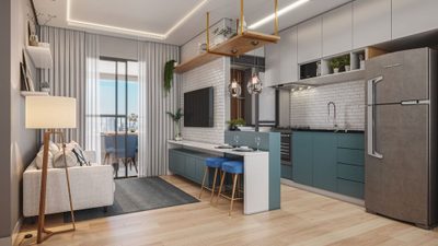 Apartamento, 2 quartos, 54 m² - Foto 4