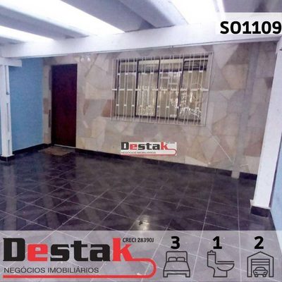 Sobrado, 3 quartos, 134 m² - Foto 1