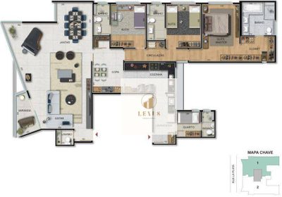 Apartamento, 4 quartos, 185 m² - Foto 4