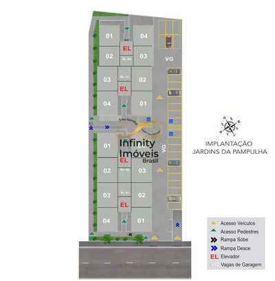 Apartamento, 2 quartos, 43 m² - Foto 2