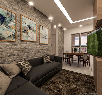 Apartamento, 2 quartos, 46 m² - Foto 2