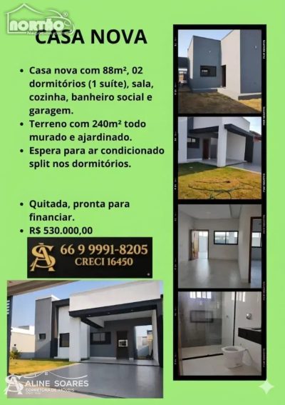 Casa, 3 quartos, 88 m² - Foto 1