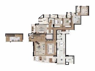 Apartamento, 4 quartos, 338 m² - Foto 2