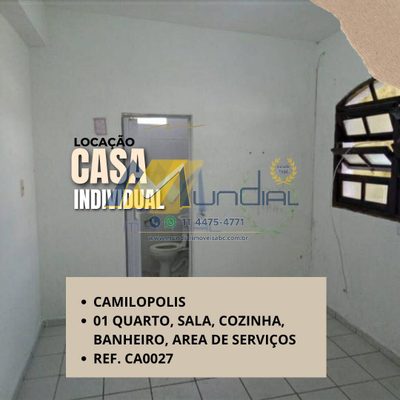 Casa, 1 quarto, 40 m² - Foto 1