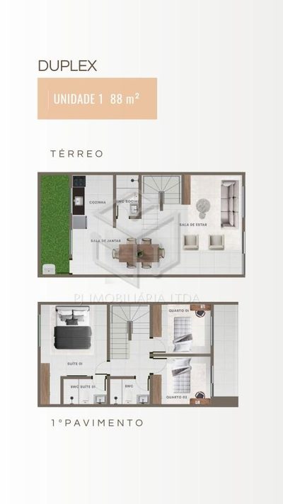 Casa, 3 quartos, 88 m² - Foto 5