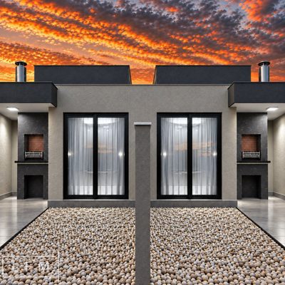 Casa, 3 quartos, 86 m² - Foto 1