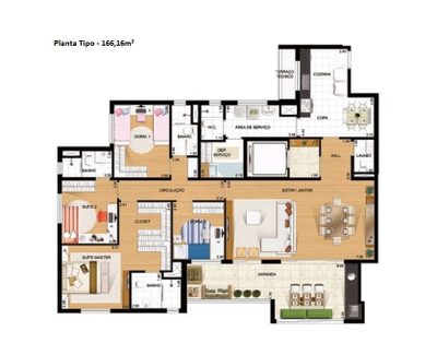 Apartamento, 4 quartos, 131 m² - Foto 5