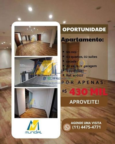 Apartamento, 3 quartos, 99 m² - Foto 1