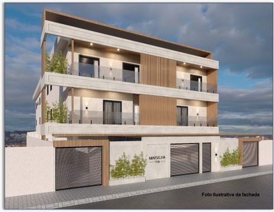 Sobrado, 2 quartos, 80 m² - Foto 1