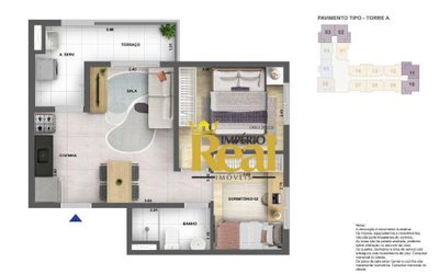 Apartamento, 2 quartos, 32 m² - Foto 1